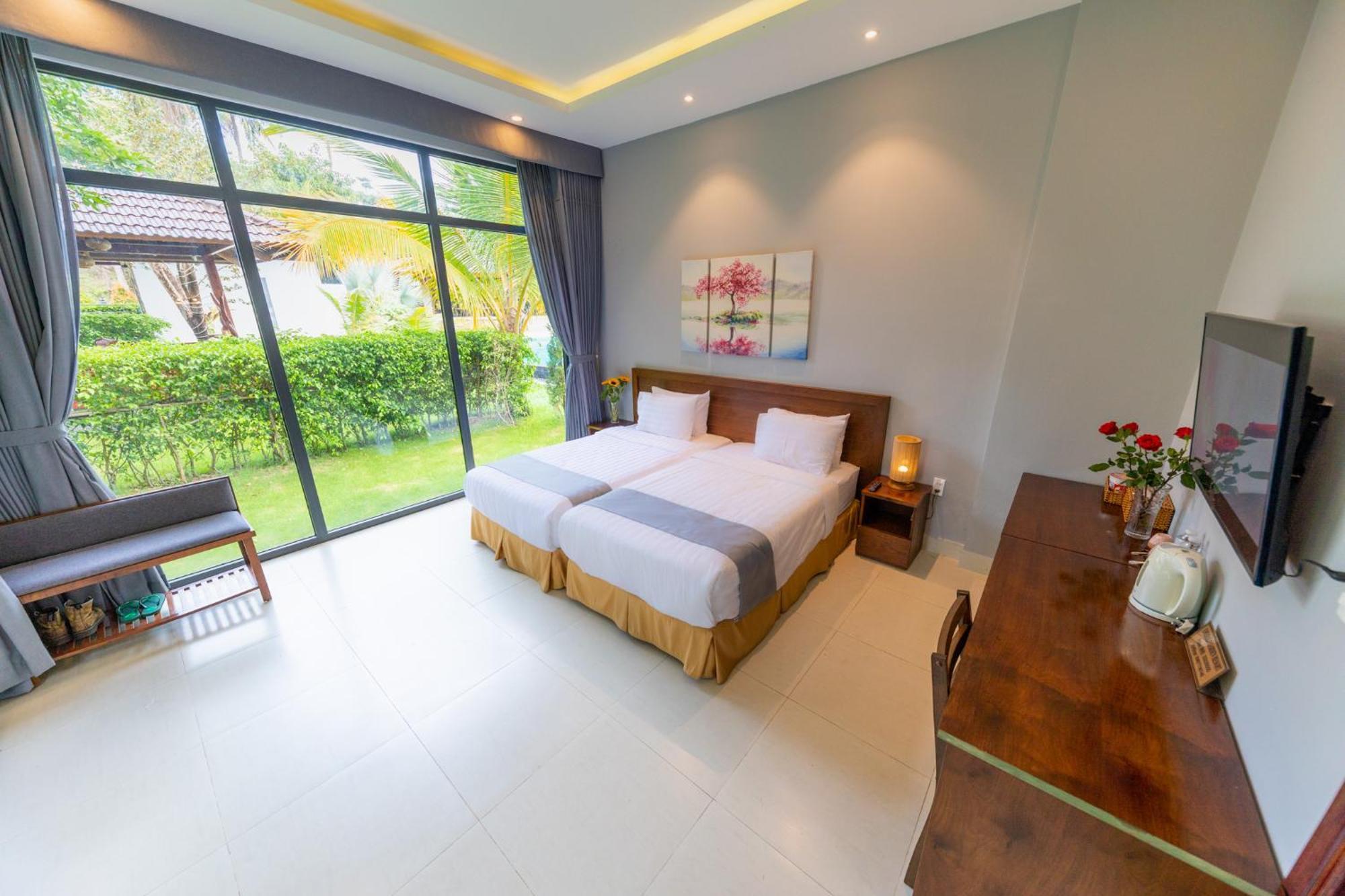 דואונג דונג Emerald Garden Retreat מראה חיצוני תמונה